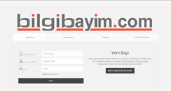 Desktop Screenshot of bilgibayim.com